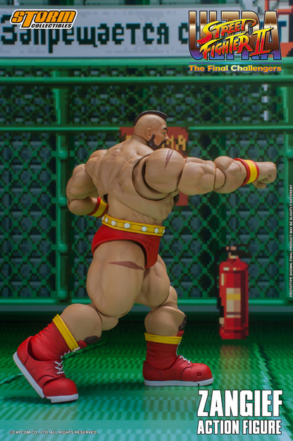 ULTRA STREET FIGHTER II THE FINAL CHALLENGERS - ZANGIEF ACTION FIGURE | ウルトラストリートファイターII ザ・ファイナルチャレンジャーズ アクションフィギュア ザンギエフ