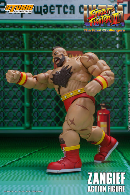 ULTRA STREET FIGHTER II THE FINAL CHALLENGERS - ZANGIEF ACTION FIGURE | ウルトラストリートファイターII ザ・ファイナルチャレンジャーズ アクションフィギュア ザンギエフ