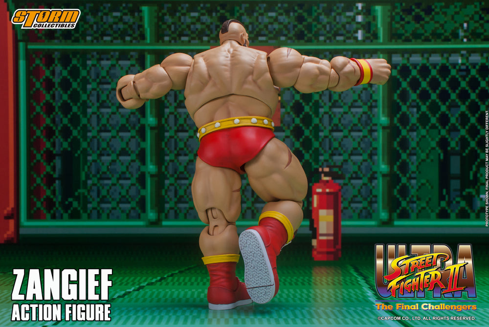 ULTRA STREET FIGHTER II THE FINAL CHALLENGERS - ZANGIEF ACTION FIGURE | ウルトラストリートファイターII ザ・ファイナルチャレンジャーズ アクションフィギュア ザンギエフ