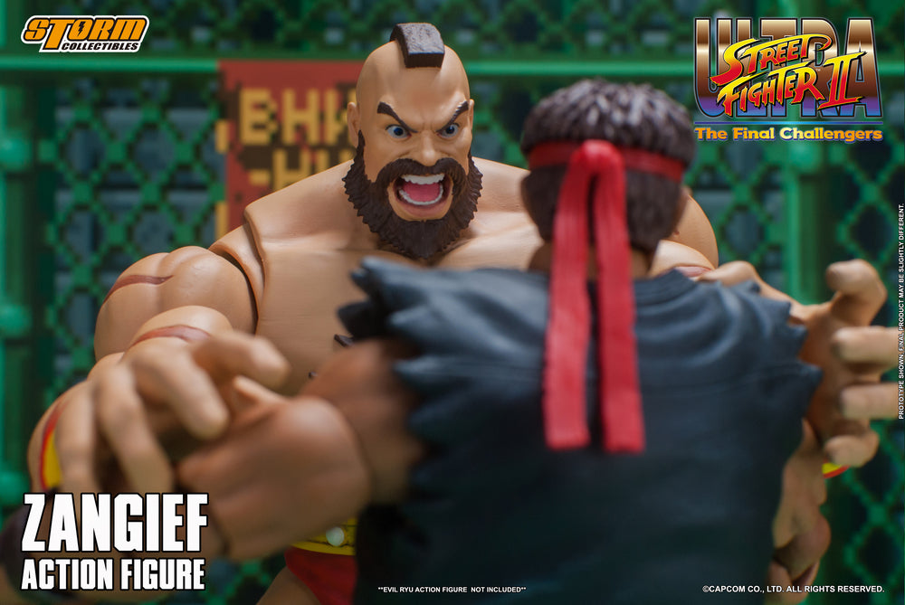 ULTRA STREET FIGHTER II THE FINAL CHALLENGERS - ZANGIEF ACTION FIGURE | ウルトラストリートファイターII ザ・ファイナルチャレンジャーズ アクションフィギュア ザンギエフ