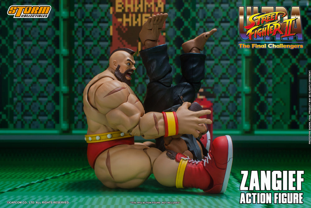 ULTRA STREET FIGHTER II THE FINAL CHALLENGERS - ZANGIEF ACTION FIGURE | ウルトラストリートファイターII ザ・ファイナルチャレンジャーズ アクションフィギュア ザンギエフ