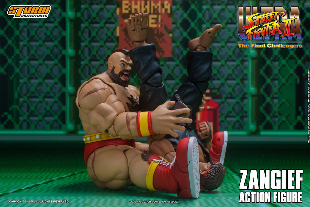 ULTRA STREET FIGHTER II THE FINAL CHALLENGERS - ZANGIEF ACTION FIGURE | ウルトラストリートファイターII ザ・ファイナルチャレンジャーズ アクションフィギュア ザンギエフ