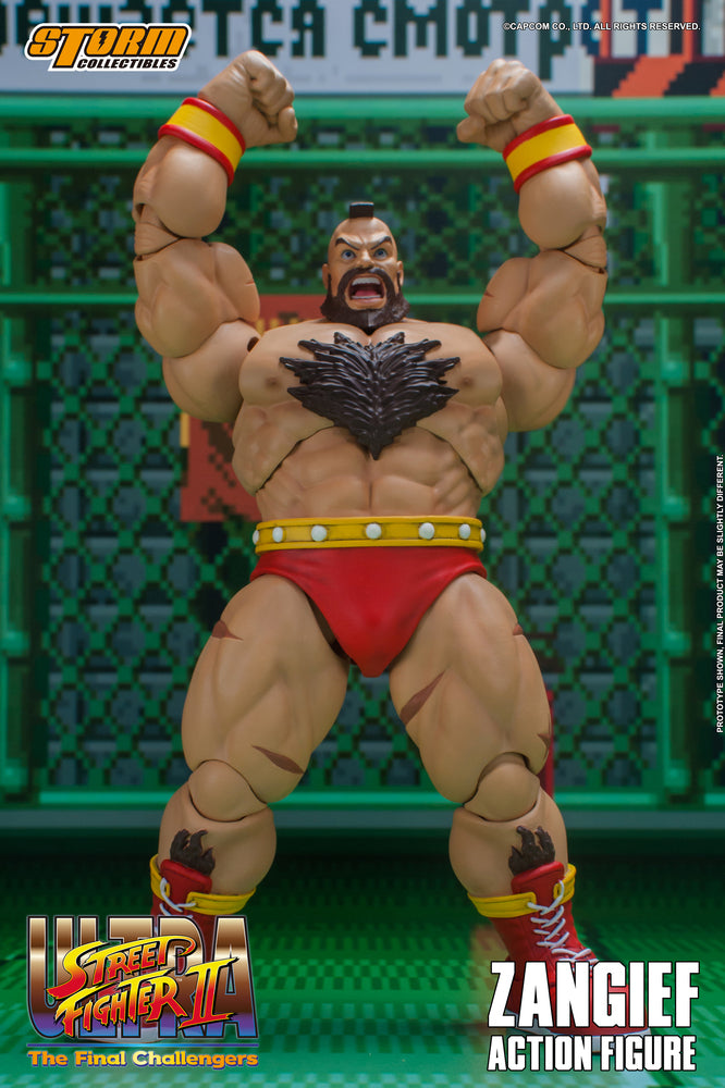 ULTRA STREET FIGHTER II THE FINAL CHALLENGERS - ZANGIEF ACTION FIGURE | ウルトラストリートファイターII ザ・ファイナルチャレンジャーズ アクションフィギュア ザンギエフ