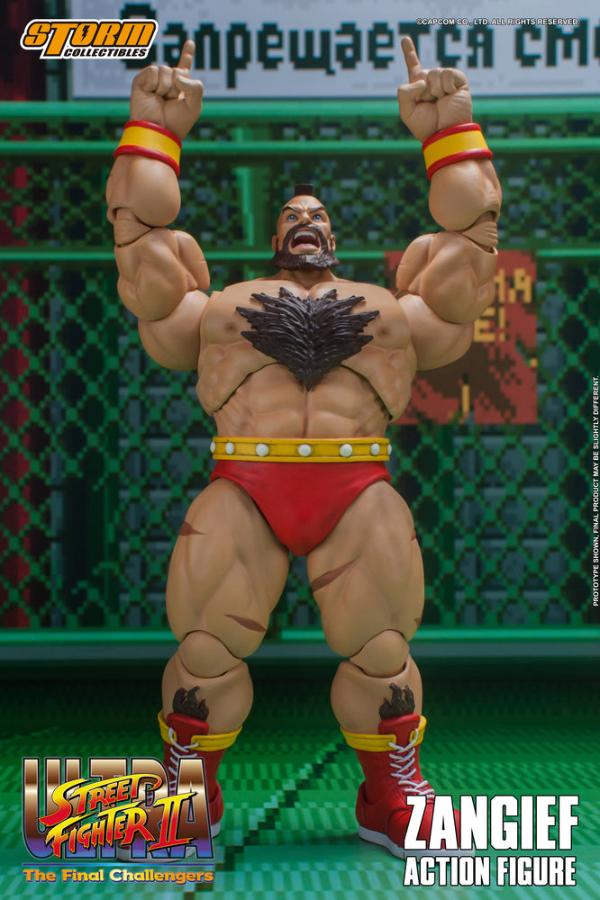 ULTRA STREET FIGHTER II THE FINAL CHALLENGERS - ZANGIEF ACTION FIGURE | ウルトラストリートファイターII ザ・ファイナルチャレンジャーズ アクションフィギュア ザンギエフ
