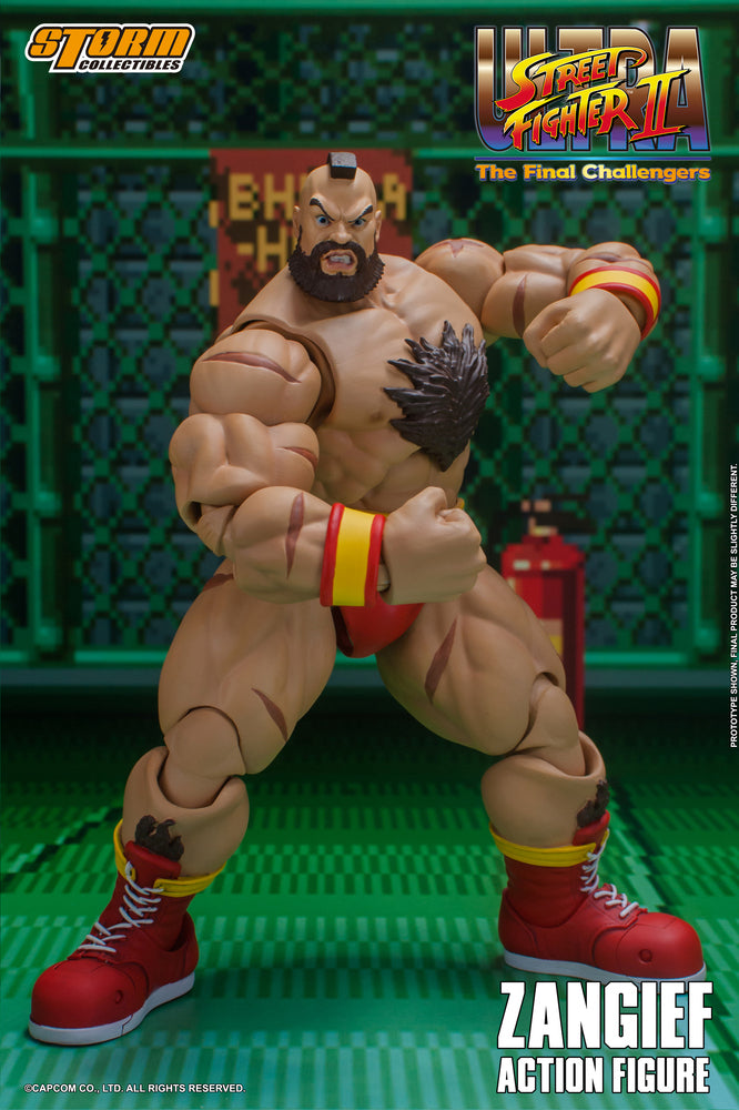 ULTRA STREET FIGHTER II THE FINAL CHALLENGERS - ZANGIEF ACTION FIGURE | ウルトラストリートファイターII ザ・ファイナルチャレンジャーズ アクションフィギュア ザンギエフ