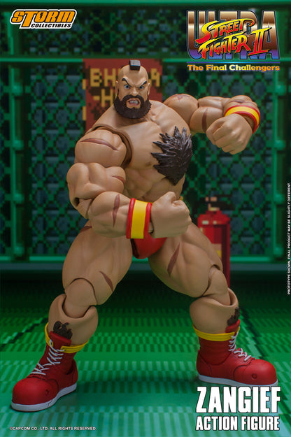 ULTRA STREET FIGHTER II THE FINAL CHALLENGERS - ZANGIEF ACTION FIGURE | ウルトラストリートファイターII ザ・ファイナルチャレンジャーズ アクションフィギュア ザンギエフ