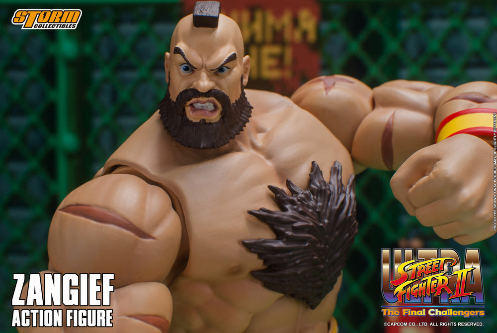 ULTRA STREET FIGHTER II THE FINAL CHALLENGERS - ZANGIEF ACTION FIGURE | ウルトラストリートファイターII ザ・ファイナルチャレンジャーズ アクションフィギュア ザンギエフ