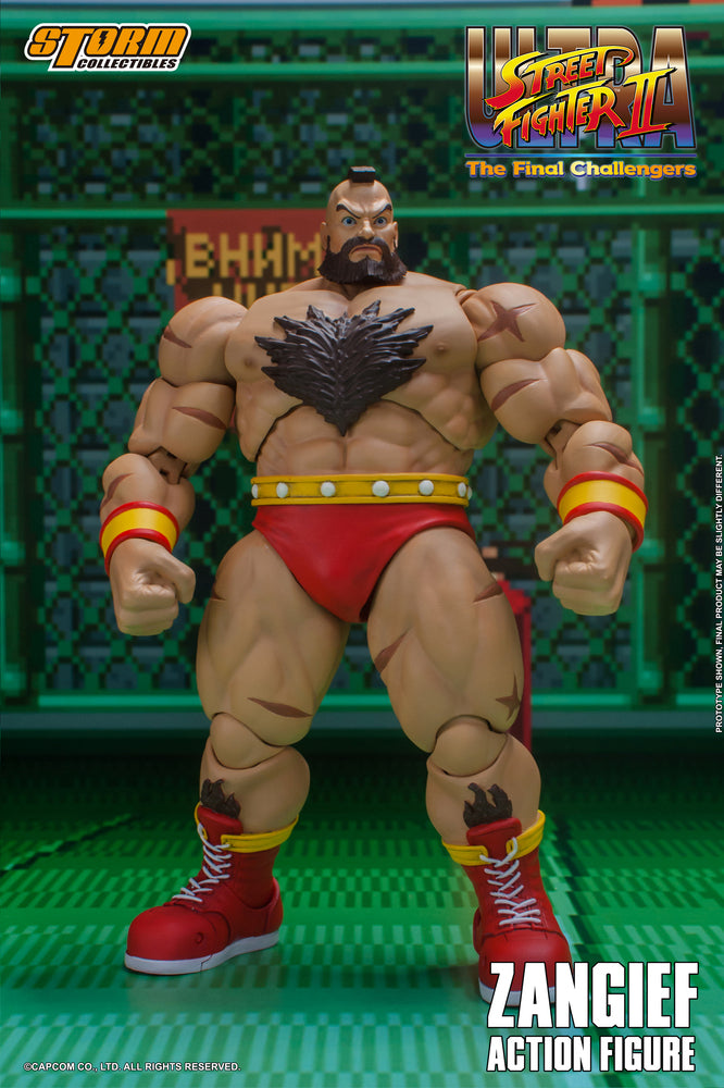 ULTRA STREET FIGHTER II THE FINAL CHALLENGERS - ZANGIEF ACTION FIGURE | ウルトラストリートファイターII ザ・ファイナルチャレンジャーズ アクションフィギュア ザンギエフ