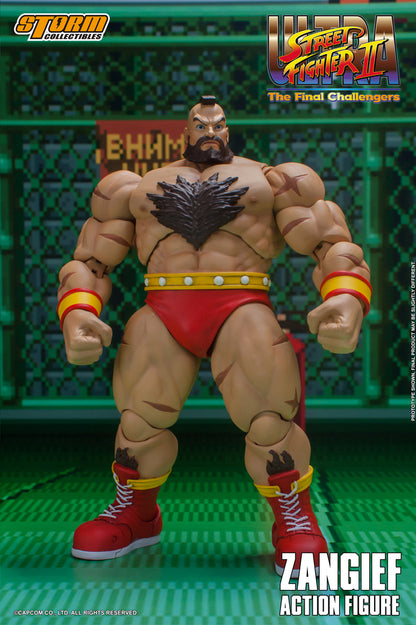 ULTRA STREET FIGHTER II THE FINAL CHALLENGERS - ZANGIEF ACTION FIGURE | ウルトラストリートファイターII ザ・ファイナルチャレンジャーズ アクションフィギュア ザンギエフ