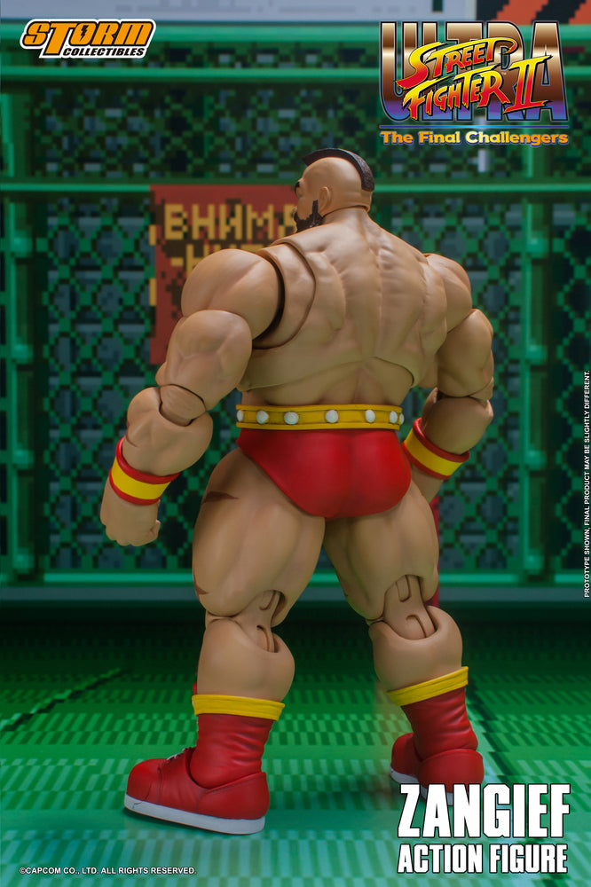 ULTRA STREET FIGHTER II THE FINAL CHALLENGERS - ZANGIEF ACTION FIGURE | ウルトラストリートファイターII ザ・ファイナルチャレンジャーズ アクションフィギュア ザンギエフ