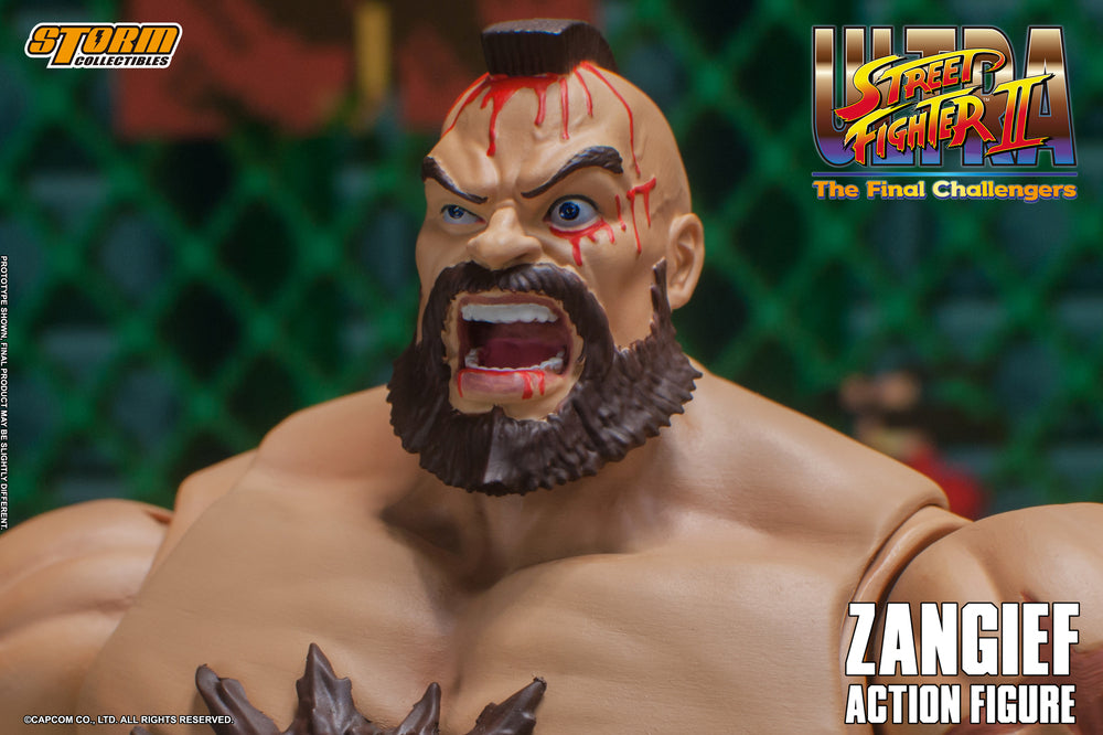 ULTRA STREET FIGHTER II THE FINAL CHALLENGERS - ZANGIEF ACTION FIGURE | ウルトラストリートファイターII ザ・ファイナルチャレンジャーズ アクションフィギュア ザンギエフ
