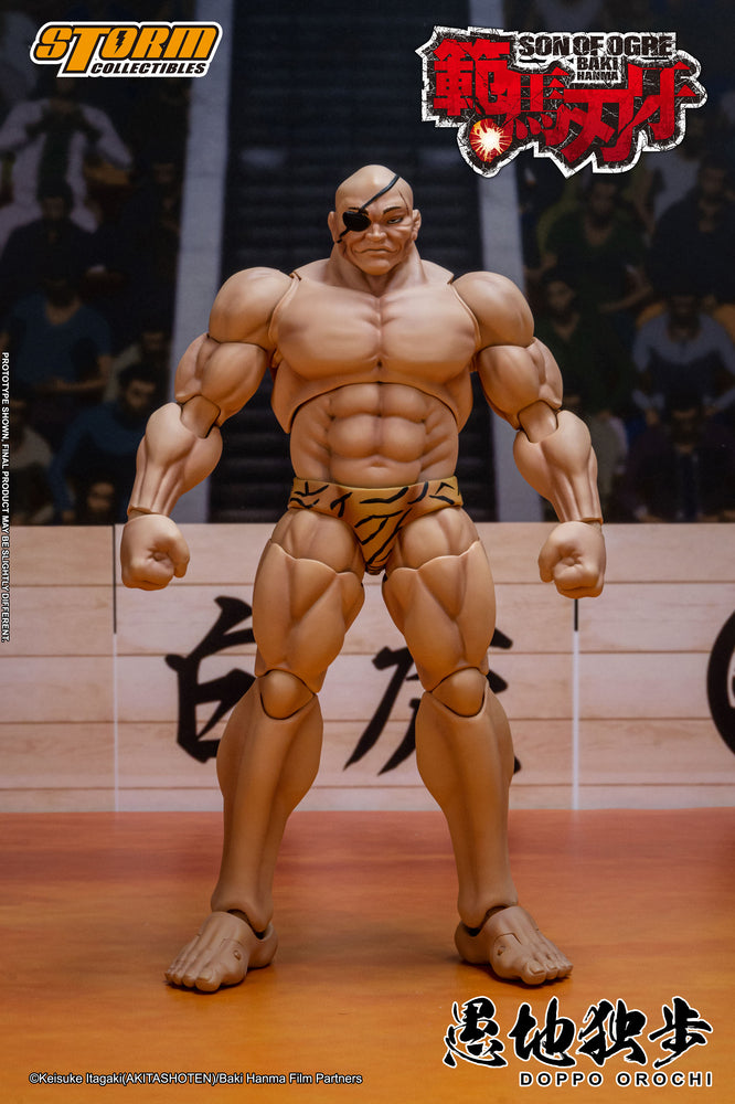 BAKI HANMA: SON OF OGRE - DOPPO OROCHI ACTION FIGURE | 『範馬刃牙』 アクションフィギュア 愚地独歩