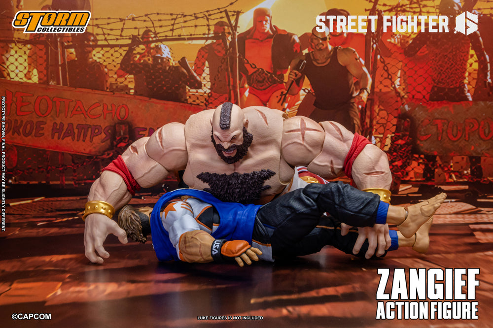 STREET FIGHTER 6 - ZANGIEF ACTION FIGURE | ストリートファイター6 アクションフィギュア ザンギエフ