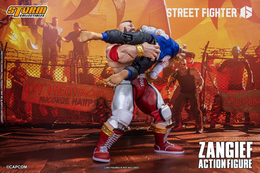 STREET FIGHTER 6 - ZANGIEF ACTION FIGURE | ストリートファイター6 アクションフィギュア ザンギエフ