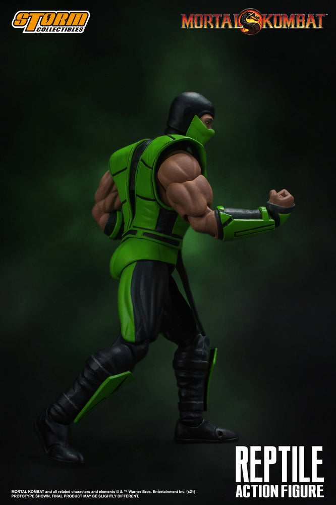MORTAL KOMBAT 1/12 SCALE ACTION FIGURE REPTILE | モータルコンバット アクションフィギュア リープテイル