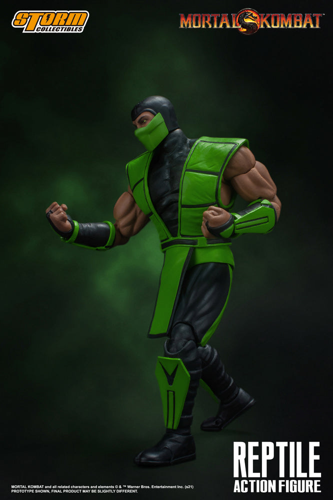 MORTAL KOMBAT 1/12 SCALE ACTION FIGURE REPTILE | モータルコンバット アクションフィギュア リープテイル