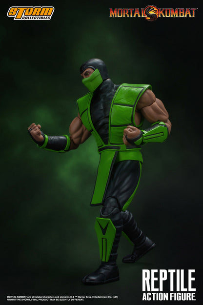 MORTAL KOMBAT 1/12 SCALE ACTION FIGURE REPTILE | モータルコンバット アクションフィギュア リープテイル