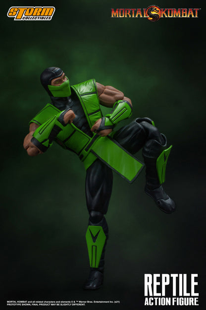 MORTAL KOMBAT 1/12 SCALE ACTION FIGURE REPTILE | モータルコンバット アクションフィギュア リープテイル