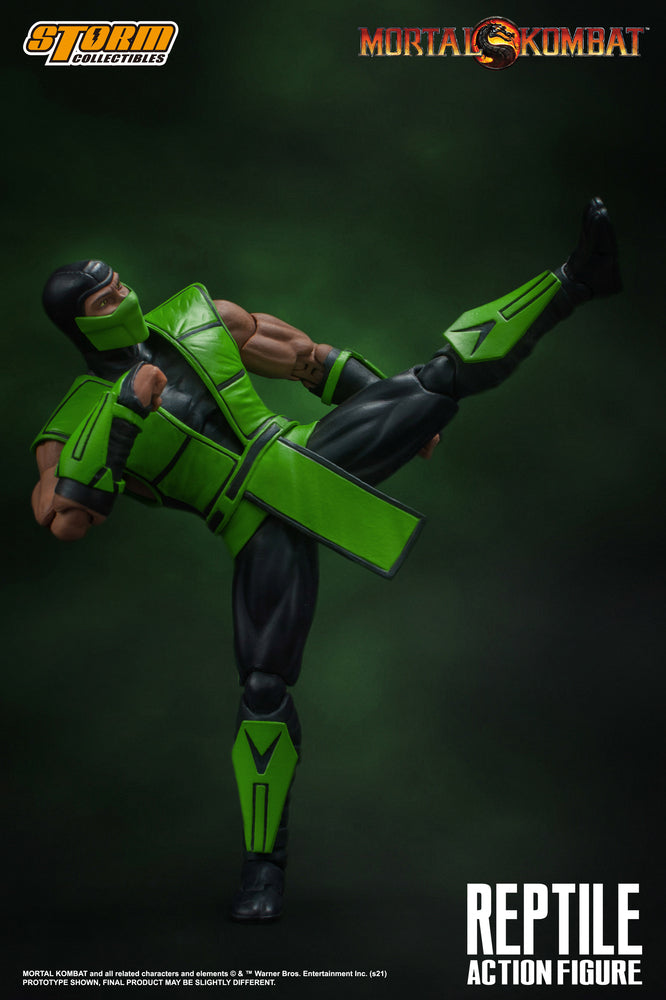 MORTAL KOMBAT 1/12 SCALE ACTION FIGURE REPTILE | モータルコンバット アクションフィギュア リープテイル