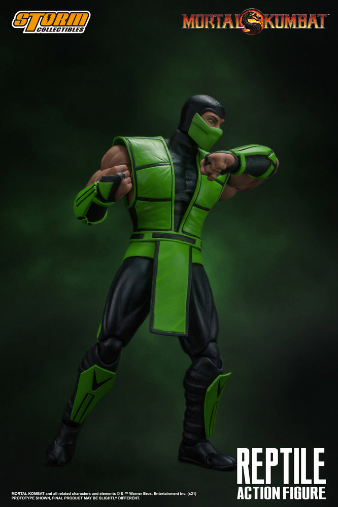 MORTAL KOMBAT 1/12 SCALE ACTION FIGURE REPTILE | モータルコンバット アクションフィギュア リープテイル