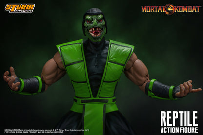 MORTAL KOMBAT 1/12 SCALE ACTION FIGURE REPTILE | モータルコンバット アクションフィギュア リープテイル