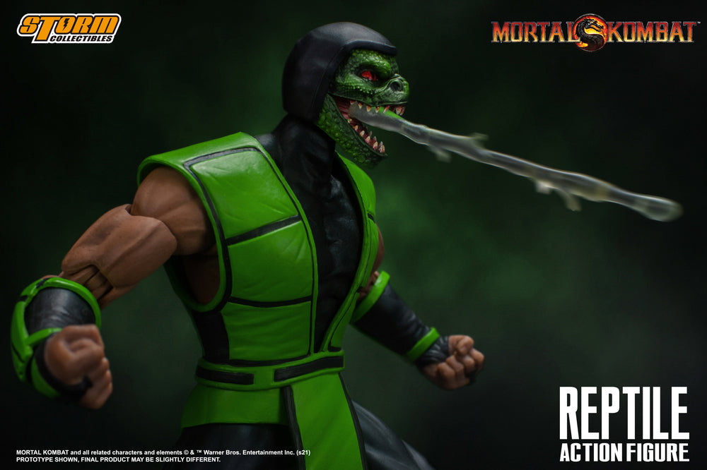 MORTAL KOMBAT 1/12 SCALE ACTION FIGURE REPTILE | モータルコンバット アクションフィギュア リープテイル