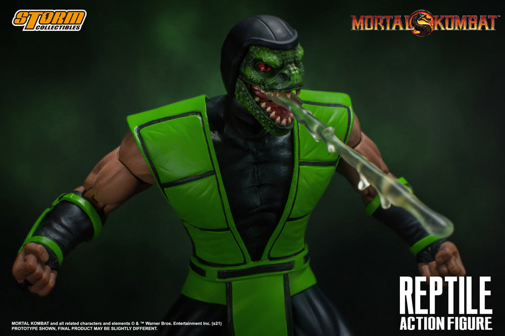 MORTAL KOMBAT 1/12 SCALE ACTION FIGURE REPTILE | モータルコンバット アクションフィギュア リープテイル