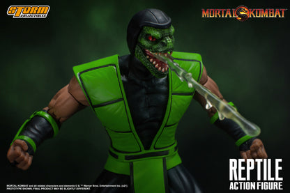 MORTAL KOMBAT 1/12 SCALE ACTION FIGURE REPTILE | モータルコンバット アクションフィギュア リープテイル