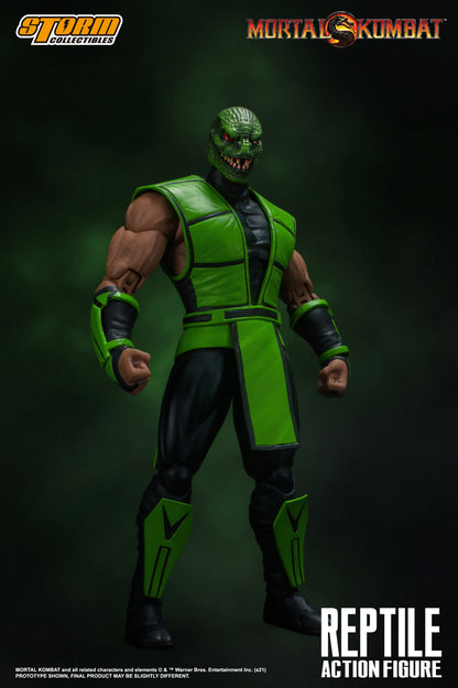 MORTAL KOMBAT 1/12 SCALE ACTION FIGURE REPTILE | モータルコンバット アクションフィギュア リープテイル