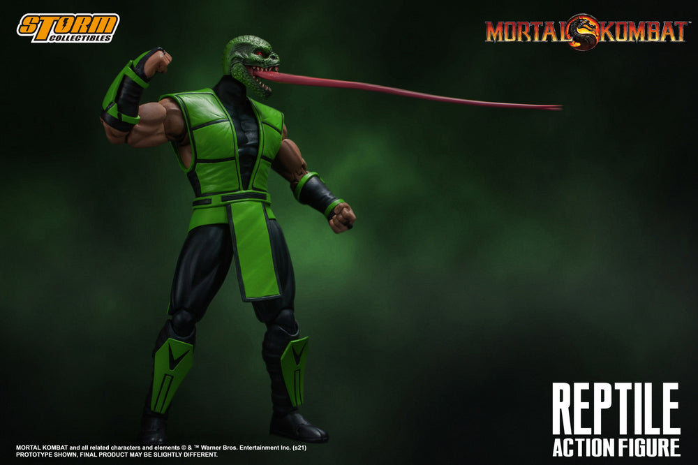 MORTAL KOMBAT 1/12 SCALE ACTION FIGURE REPTILE | モータルコンバット アクションフィギュア リープテイル