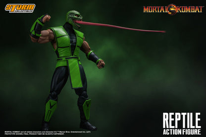 MORTAL KOMBAT 1/12 SCALE ACTION FIGURE REPTILE | モータルコンバット アクションフィギュア リープテイル