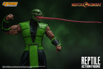 MORTAL KOMBAT 1/12 SCALE ACTION FIGURE REPTILE | モータルコンバット アクションフィギュア リープテイル