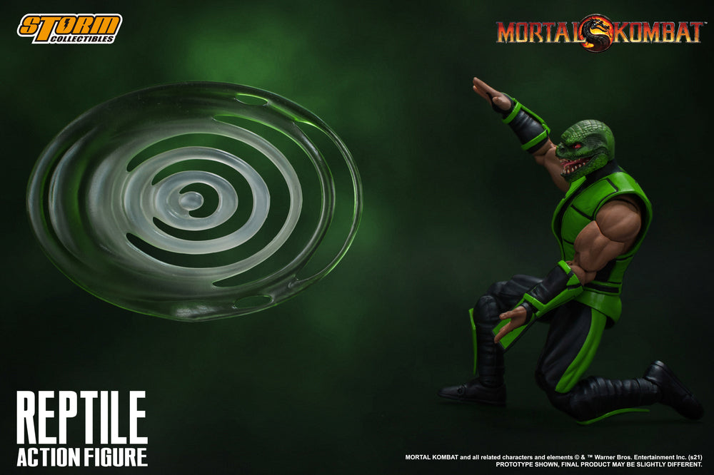 MORTAL KOMBAT 1/12 SCALE ACTION FIGURE REPTILE | モータルコンバット アクションフィギュア リープテイル