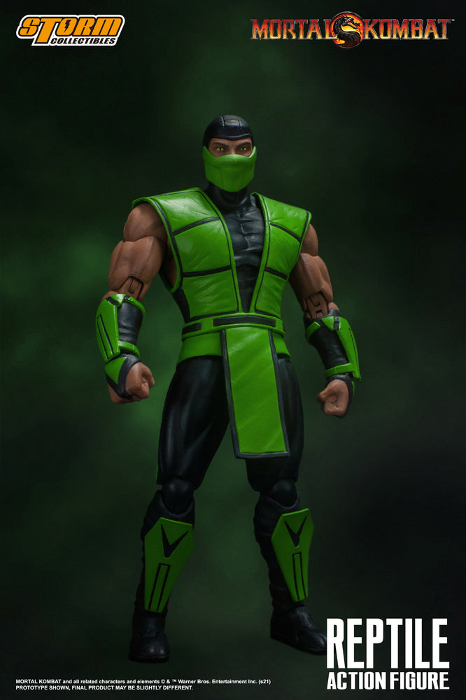MORTAL KOMBAT 1/12 SCALE ACTION FIGURE REPTILE | モータルコンバット アクションフィギュア リープテイル