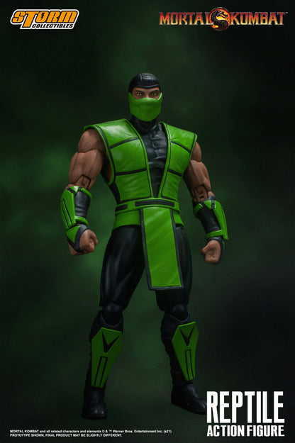 MORTAL KOMBAT 1/12 SCALE ACTION FIGURE REPTILE | モータルコンバット アクションフィギュア リープテイル