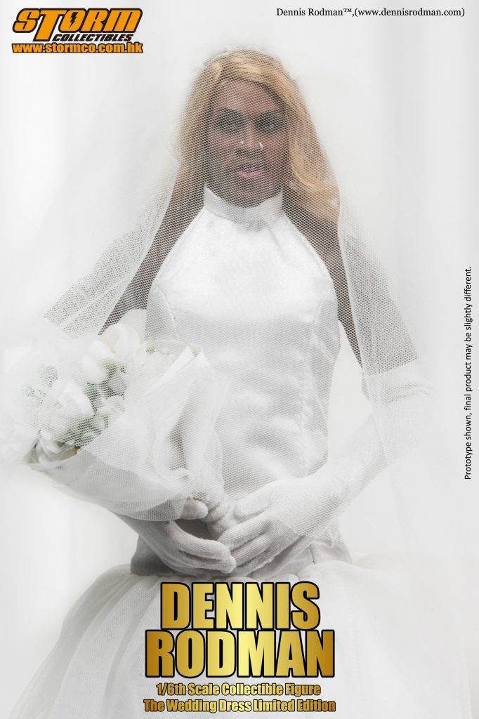 DENNIS RODMAN 1/6TH COLLECTIBLE FIGURE THE WEDDING DRESS LIMITED EDITION | デニス・ロッドマン 1/6 コレクティブル フィギュア ザ ウェディングドレス リミテッド エディション
