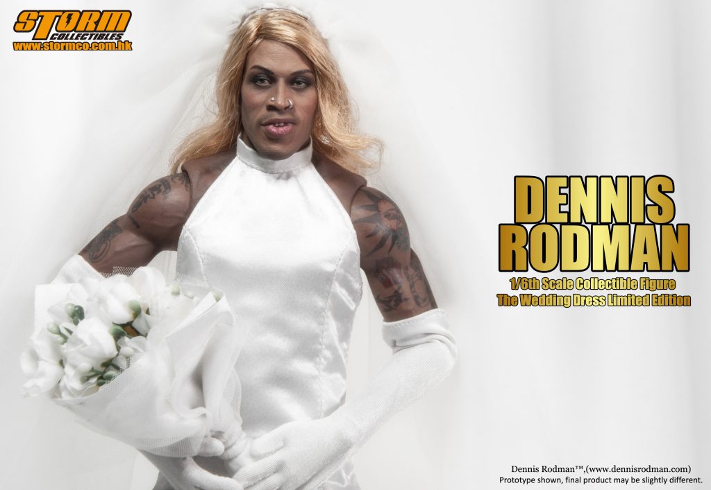 DENNIS RODMAN 1/6TH COLLECTIBLE FIGURE THE WEDDING DRESS LIMITED EDITION | デニス・ロッドマン 1/6 コレクティブル フィギュア ザ ウェディングドレス リミテッド エディション