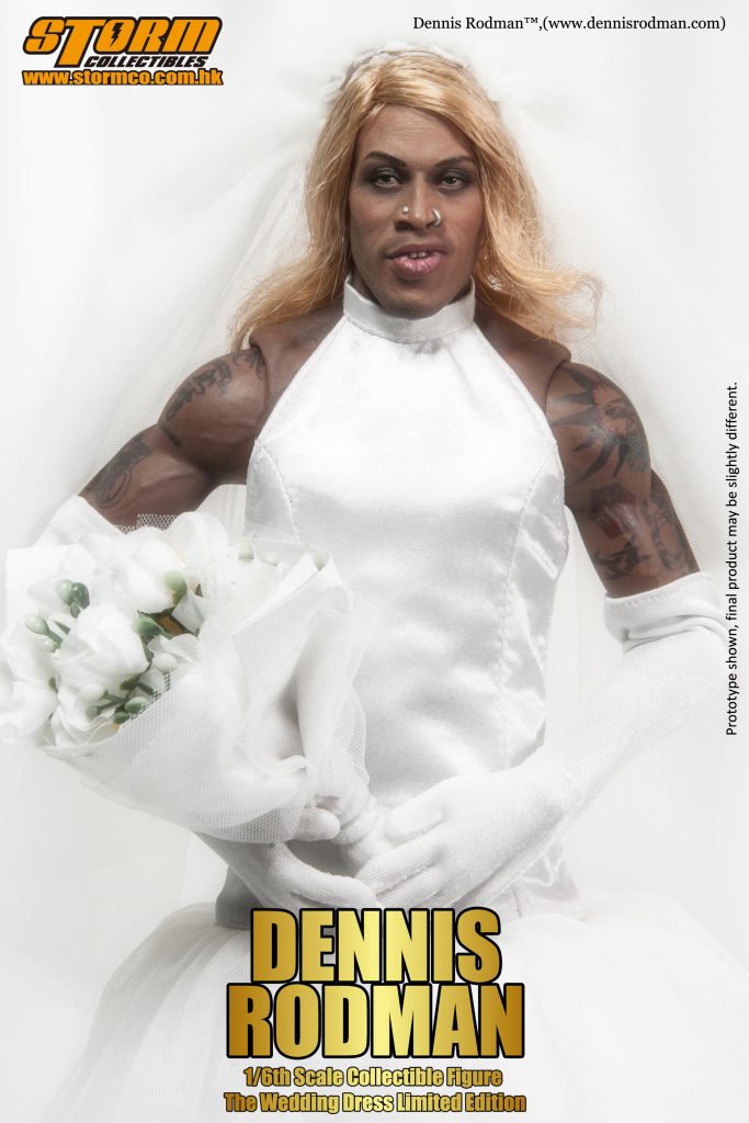 DENNIS RODMAN 1/6TH COLLECTIBLE FIGURE THE WEDDING DRESS LIMITED EDITION | デニス・ロッドマン 1/6 コレクティブル フィギュア ザ ウェディングドレス リミテッド エディション