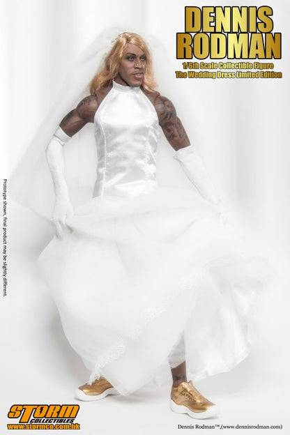 DENNIS RODMAN 1/6TH COLLECTIBLE FIGURE THE WEDDING DRESS LIMITED EDITION | デニス・ロッドマン 1/6 コレクティブル フィギュア ザ ウェディングドレス リミテッド エディション