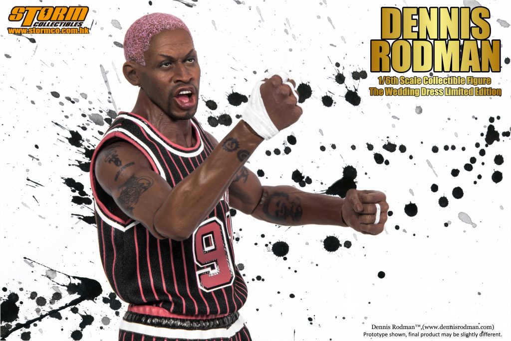 DENNIS RODMAN 1/6TH COLLECTIBLE FIGURE THE WEDDING DRESS LIMITED EDITION | デニス・ロッドマン 1/6 コレクティブル フィギュア ザ ウェディングドレス リミテッド エディション