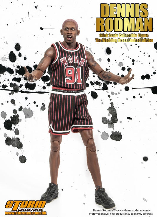 DENNIS RODMAN 1/6TH COLLECTIBLE FIGURE THE WEDDING DRESS LIMITED EDITION | デニス・ロッドマン 1/6 コレクティブル フィギュア ザ ウェディングドレス リミテッド エディション