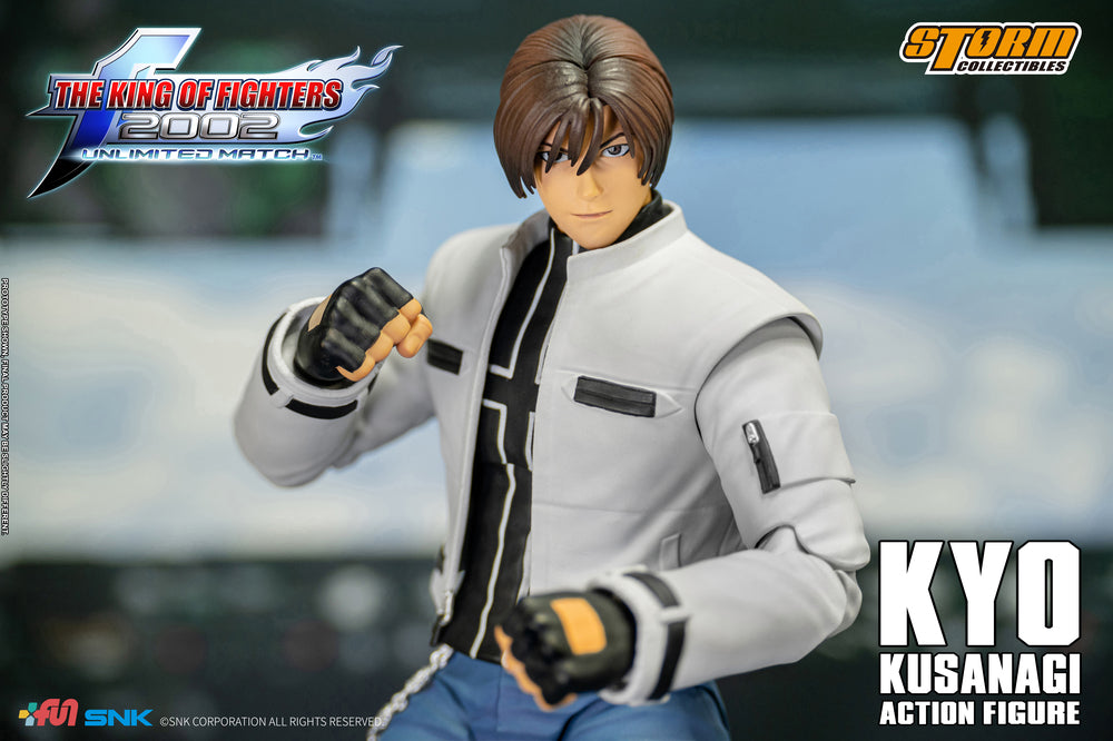 THE KING OF FIGHTERS 2002 UNLIMITED MATCH KYO KUSANAGI ACTION FIGURE | ザ・キング・オブ・ファイターズ 2002 アンリミテッド マッチ アクションフィギュア 草薙京