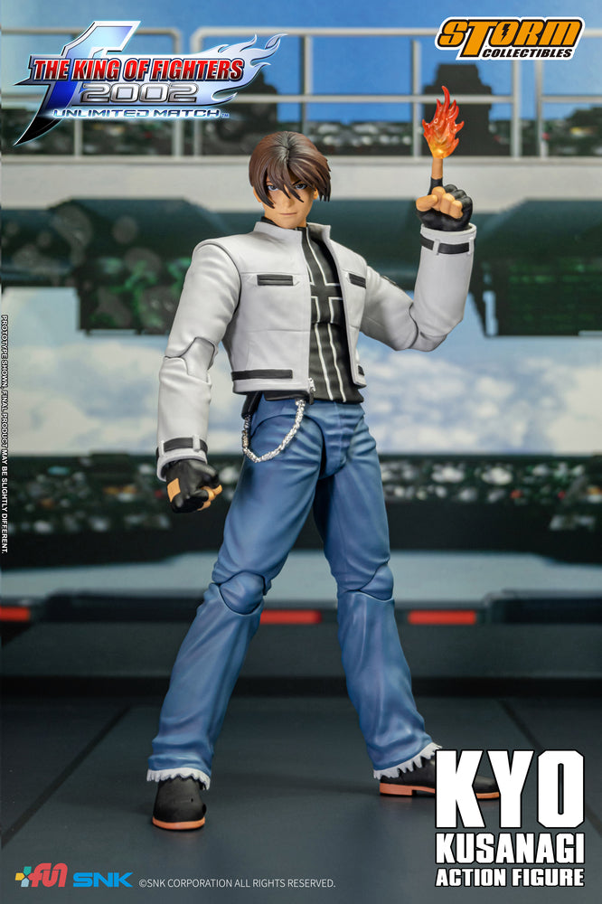 THE KING OF FIGHTERS 2002 UNLIMITED MATCH KYO KUSANAGI ACTION FIGURE | ザ・キング・オブ・ファイターズ 2002 アンリミテッド マッチ アクションフィギュア 草薙京