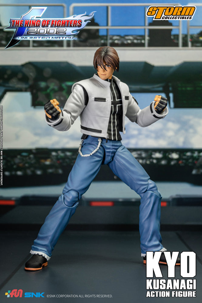THE KING OF FIGHTERS 2002 UNLIMITED MATCH KYO KUSANAGI ACTION FIGURE | ザ・キング・オブ・ファイターズ 2002 アンリミテッド マッチ アクションフィギュア 草薙京