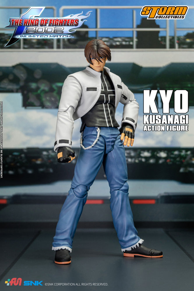 THE KING OF FIGHTERS 2002 UNLIMITED MATCH KYO KUSANAGI ACTION FIGURE | ザ・キング・オブ・ファイターズ 2002 アンリミテッド マッチ アクションフィギュア 草薙京