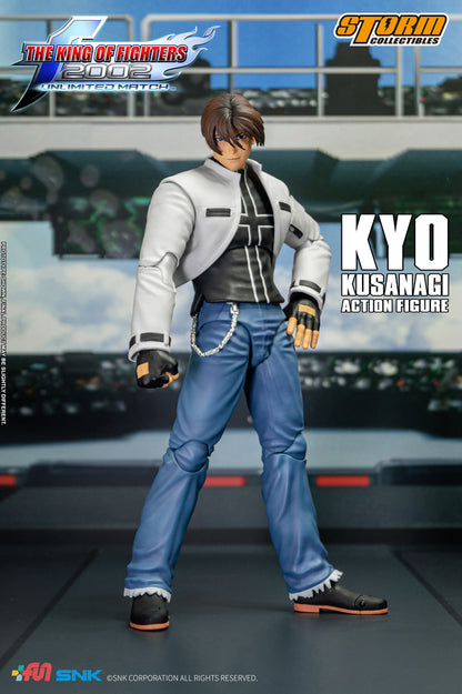 THE KING OF FIGHTERS 2002 UNLIMITED MATCH KYO KUSANAGI ACTION FIGURE | ザ・キング・オブ・ファイターズ 2002 アンリミテッド マッチ アクションフィギュア 草薙京