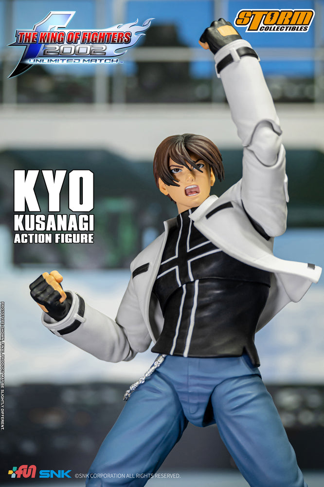 THE KING OF FIGHTERS 2002 UNLIMITED MATCH KYO KUSANAGI ACTION FIGURE | ザ・キング・オブ・ファイターズ 2002 アンリミテッド マッチ アクションフィギュア 草薙京