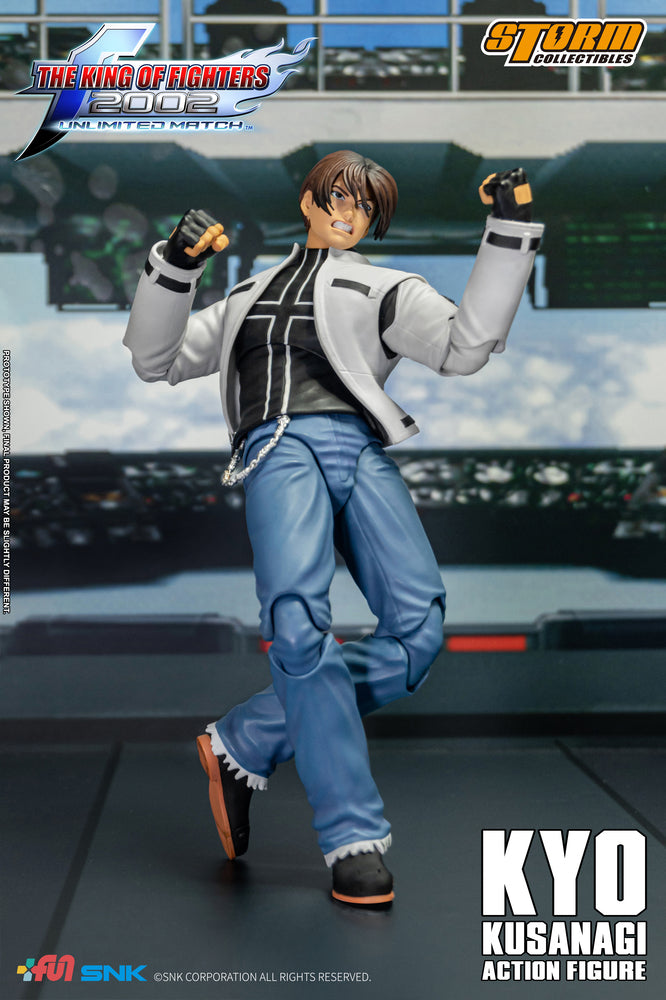 THE KING OF FIGHTERS 2002 UNLIMITED MATCH KYO KUSANAGI ACTION FIGURE | ザ・キング・オブ・ファイターズ 2002 アンリミテッド マッチ アクションフィギュア 草薙京