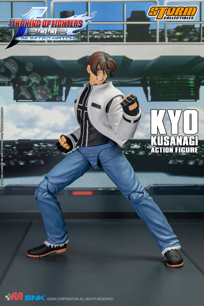 THE KING OF FIGHTERS 2002 UNLIMITED MATCH KYO KUSANAGI ACTION FIGURE | ザ・キング・オブ・ファイターズ 2002 アンリミテッド マッチ アクションフィギュア 草薙京