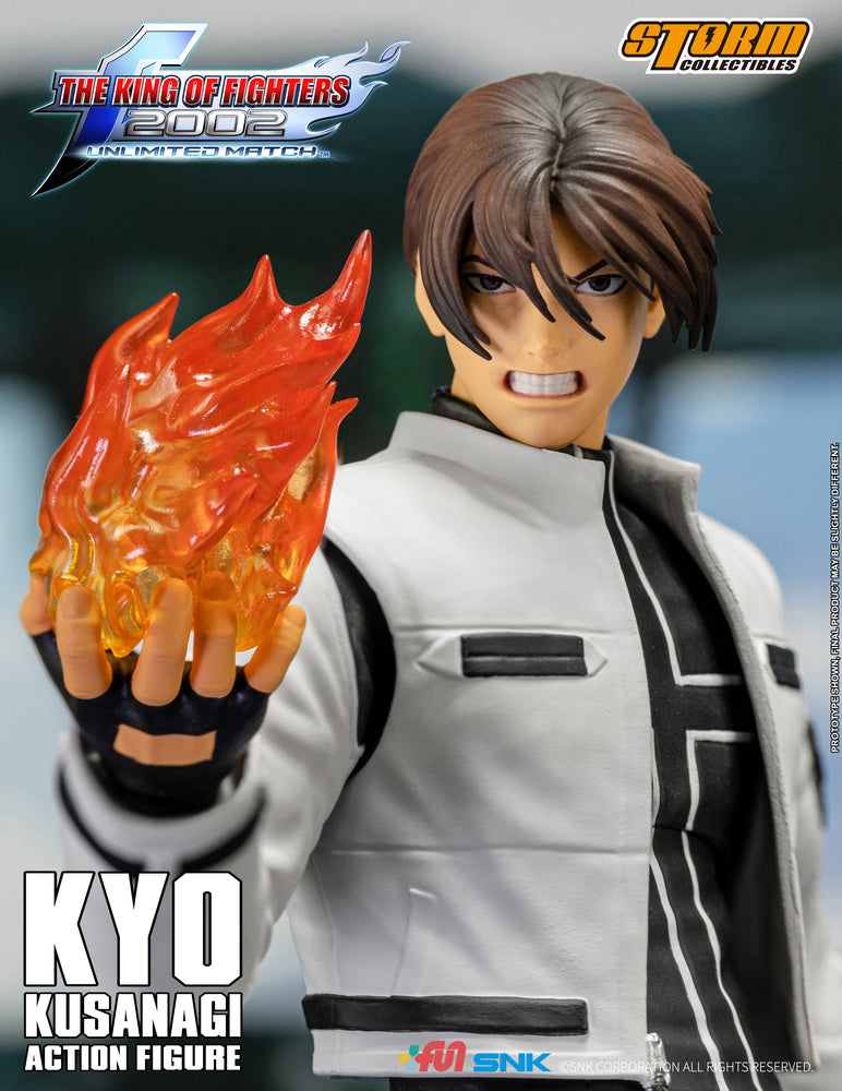 THE KING OF FIGHTERS 2002 UNLIMITED MATCH KYO KUSANAGI ACTION FIGURE | ザ・キング・オブ・ファイターズ 2002 アンリミテッド マッチ アクションフィギュア 草薙京